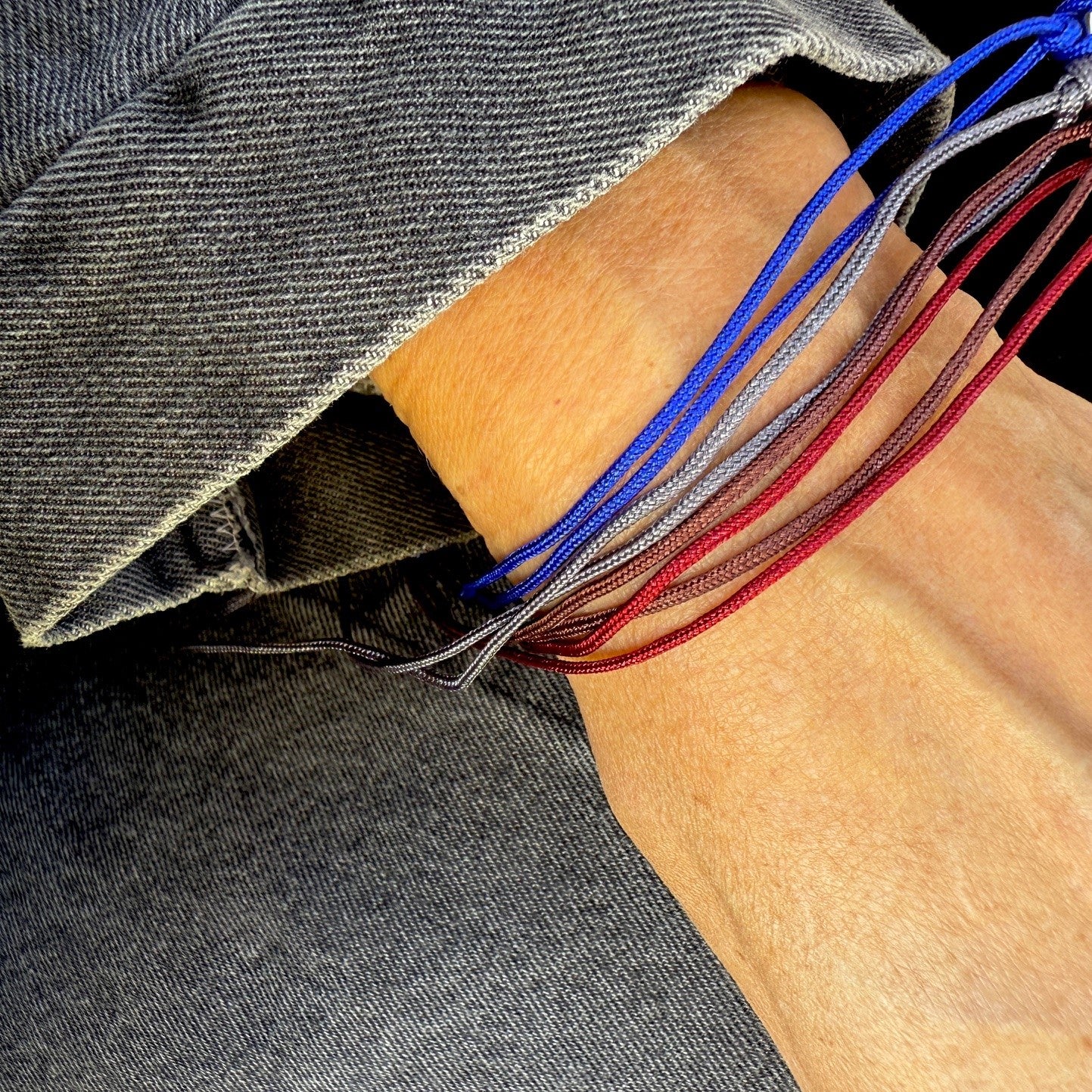 'Schön, dass es dich gibt' Armband mit 3D Herz/Stern und Karte, personalisiert