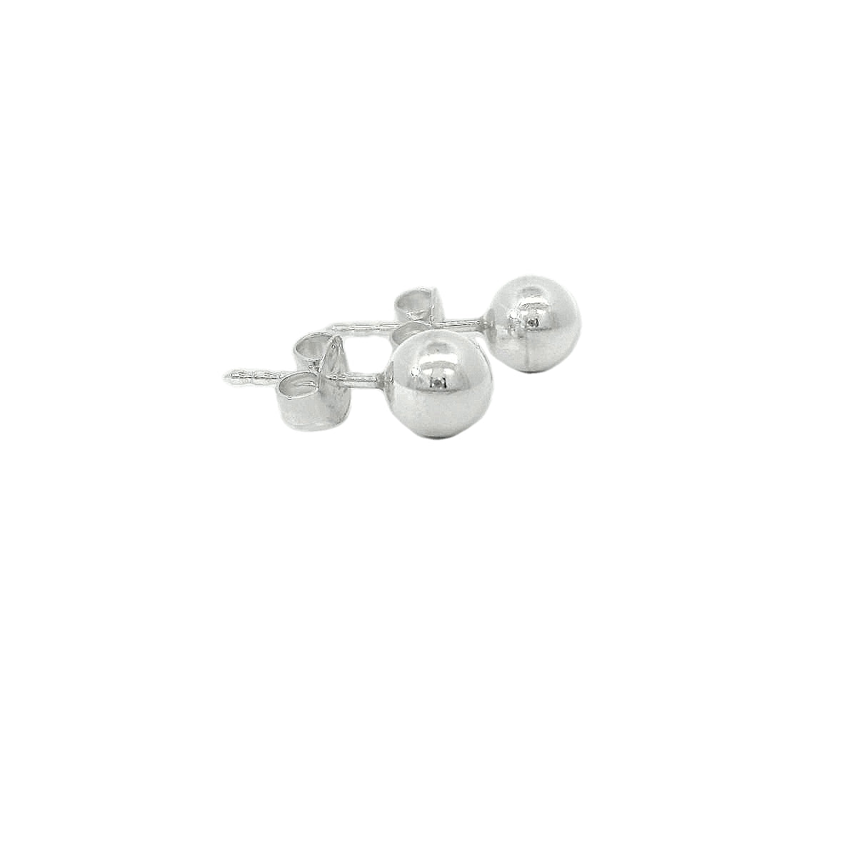 Kugel Ohrstecker 6mm Paar