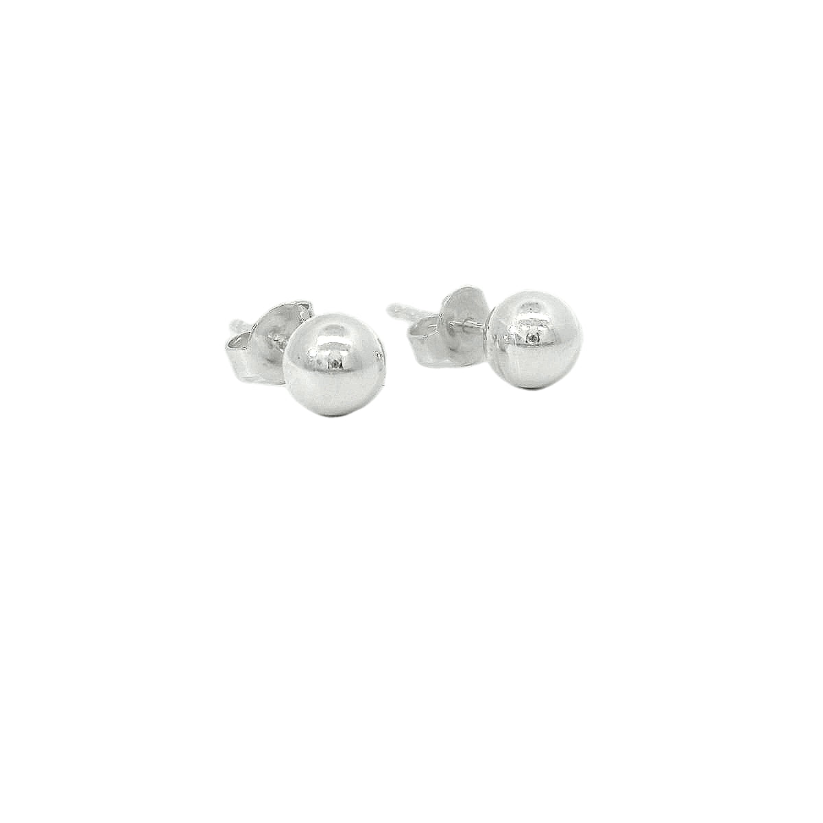Kugel Ohrstecker 6mm Paar