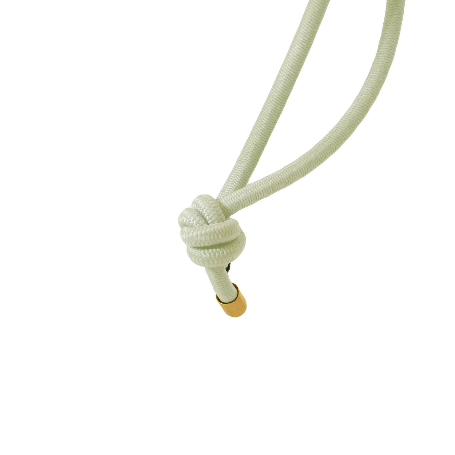 Thick nylon bracelet palm tree with pendant plaque