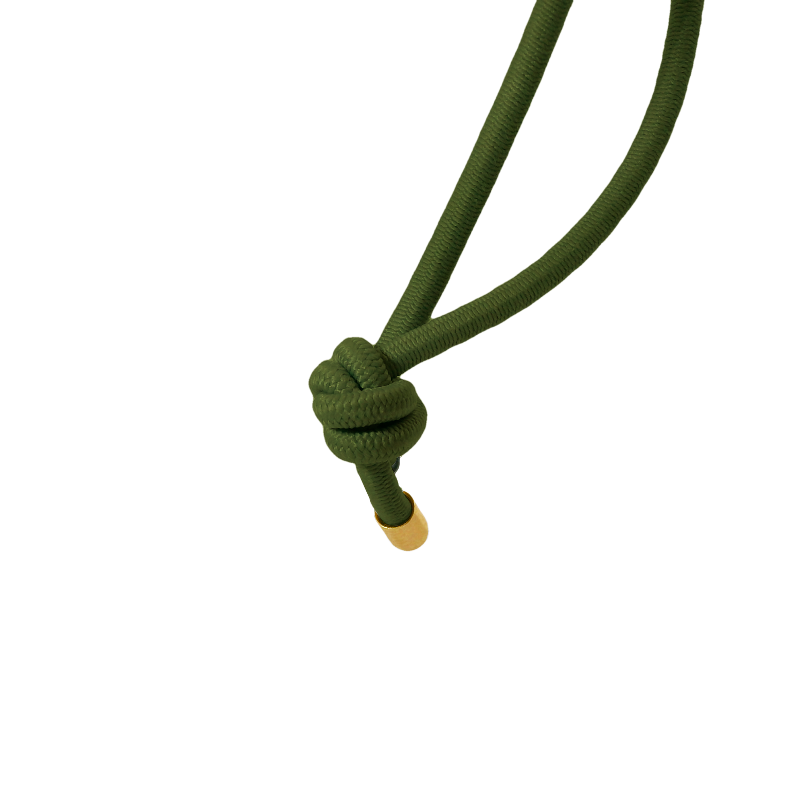 Thick nylon bracelet palm tree with pendant plaque