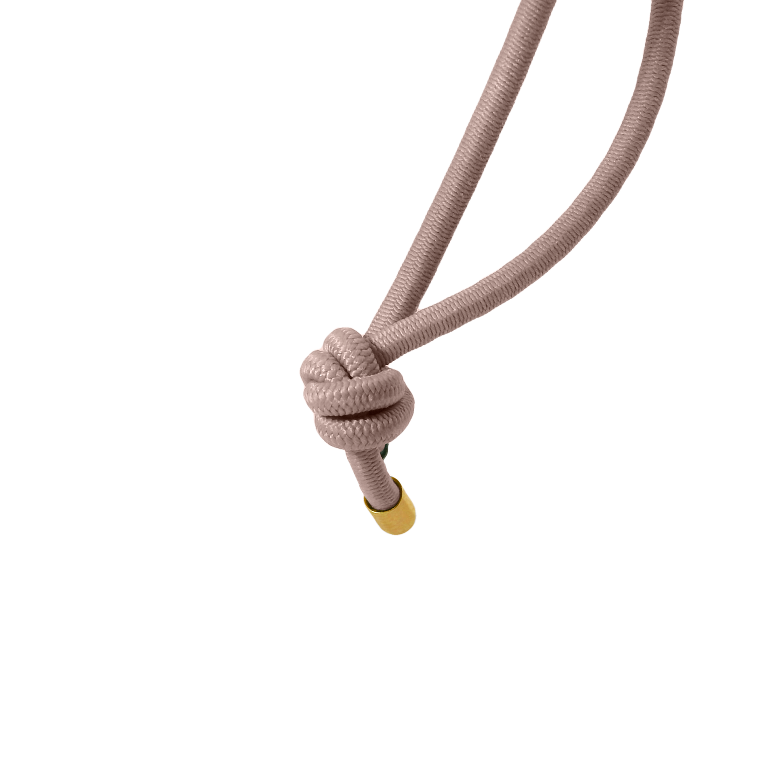 Thick nylon bracelet palm tree with pendant plaque