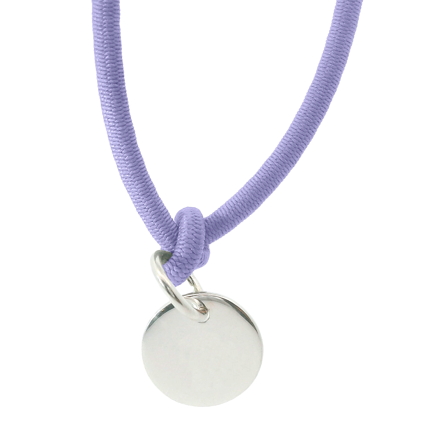 Dickes Nylon Armband 'Freie Gravur' mit Anhänger Plakette, personalisiert