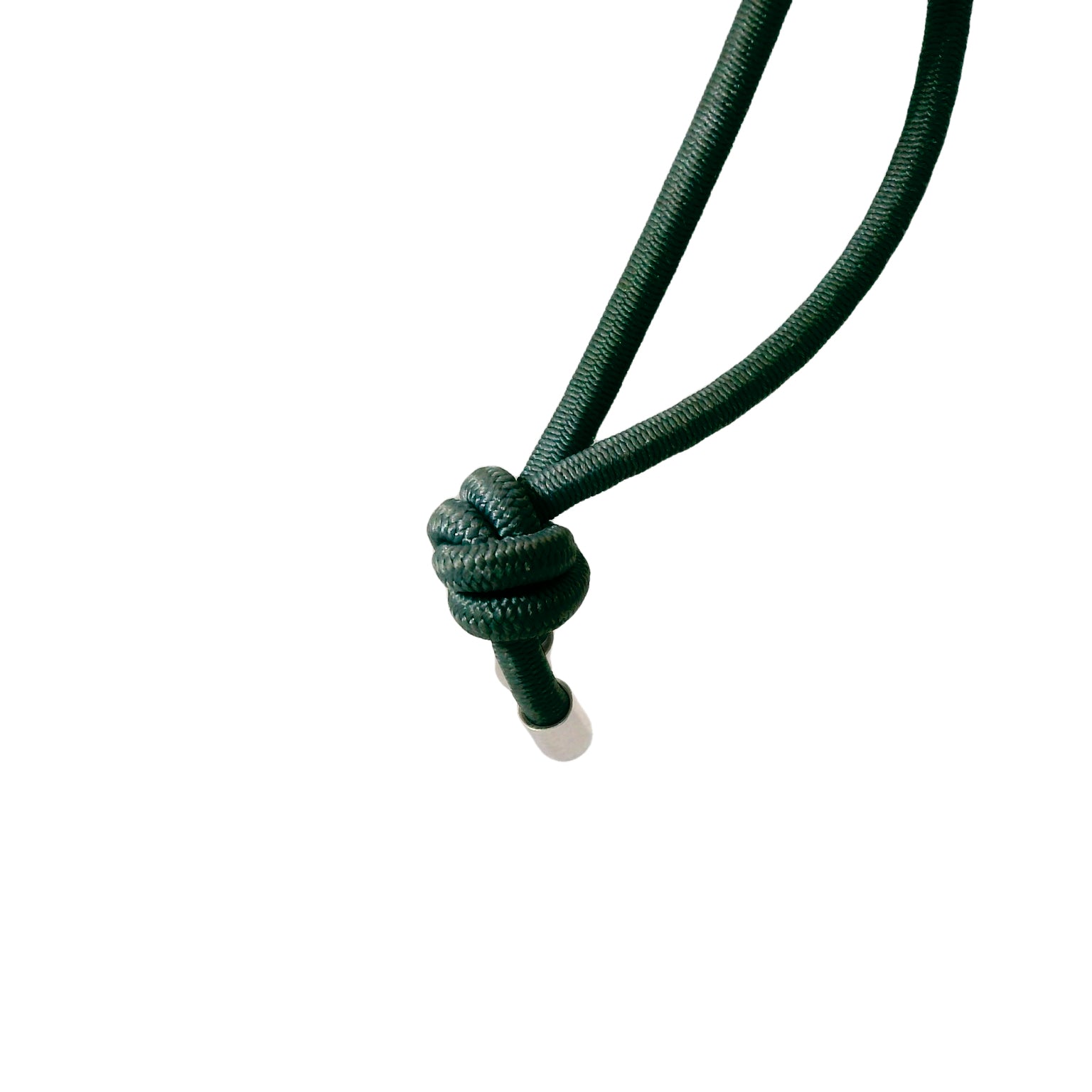 Thick nylon bracelet palm tree with pendant plaque