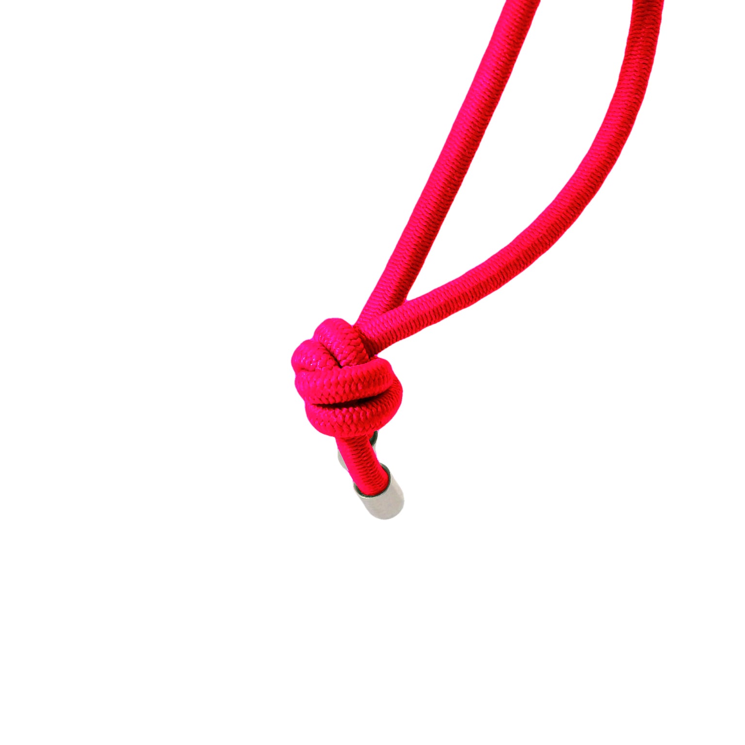 Thick nylon bracelet palm tree with pendant plaque