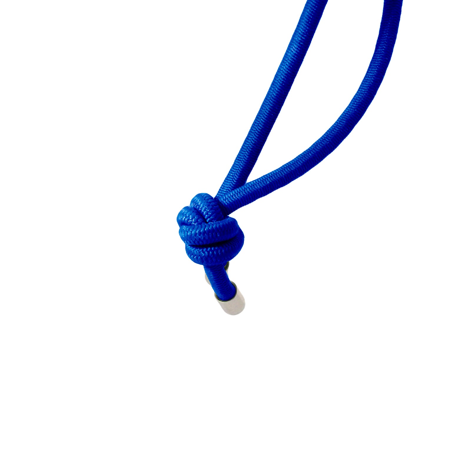 Thick nylon bracelet palm tree with pendant plaque