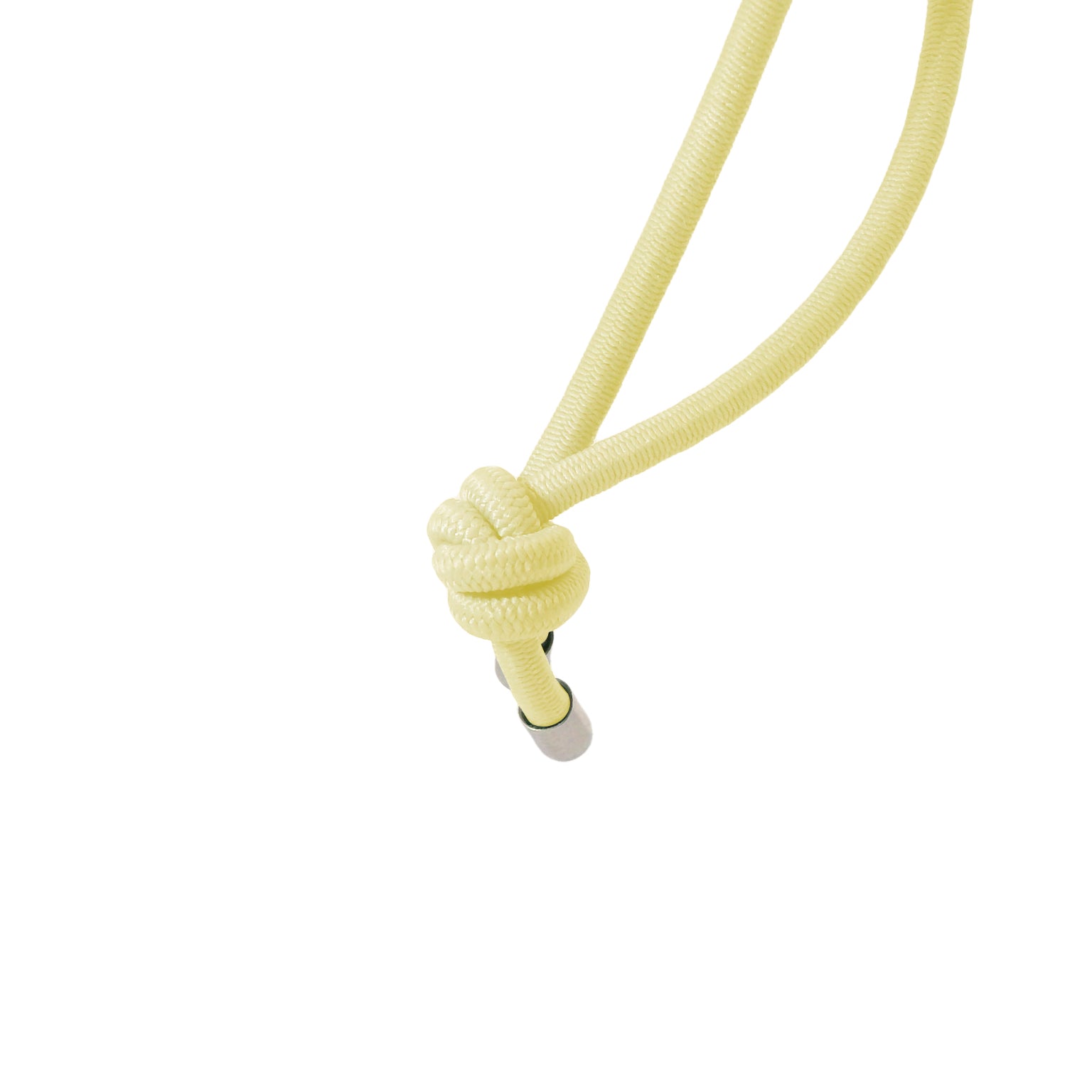 Thick nylon bracelet palm tree with pendant plaque