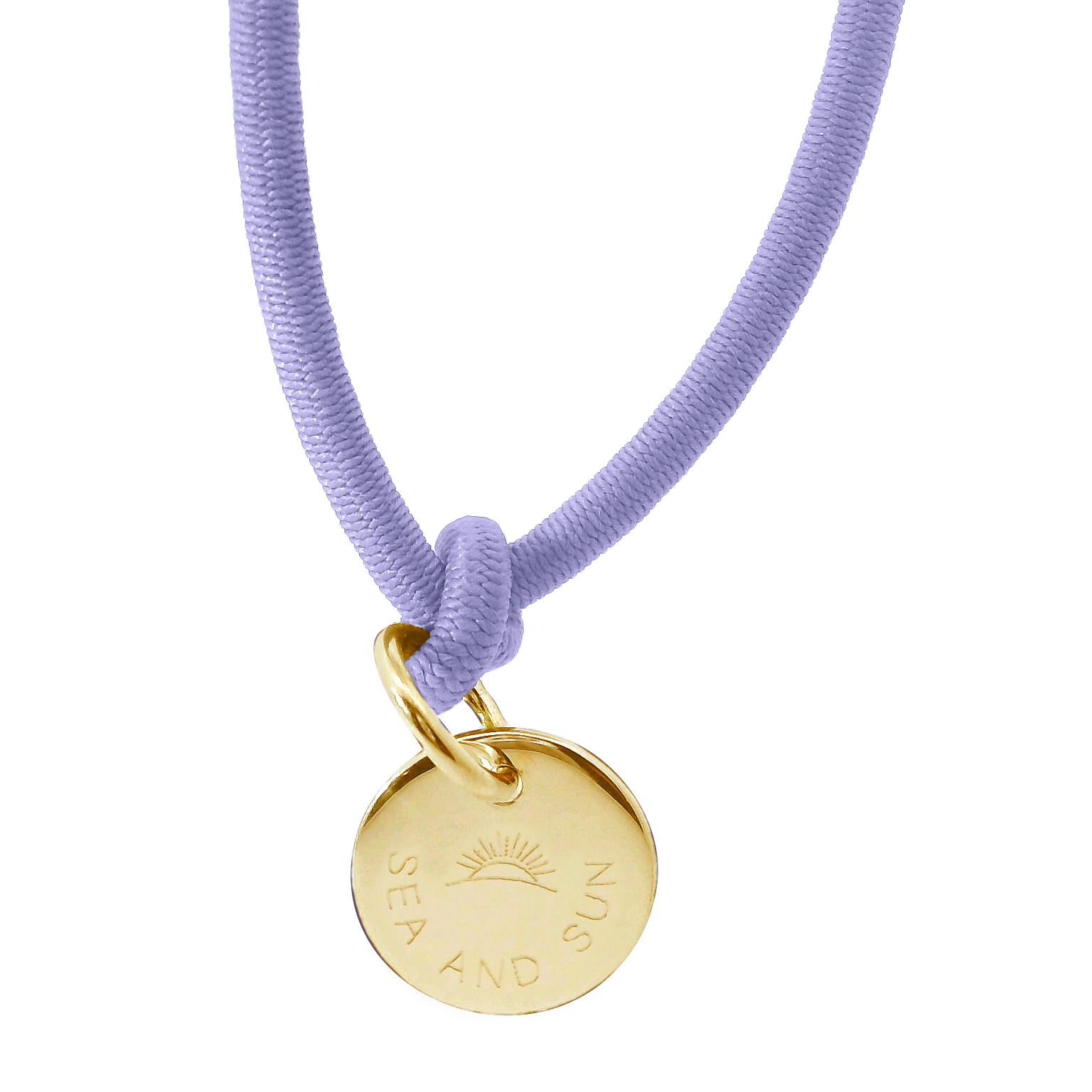 Dickes Nylon Armband SEA AND SUN mit Anhänger Plakette