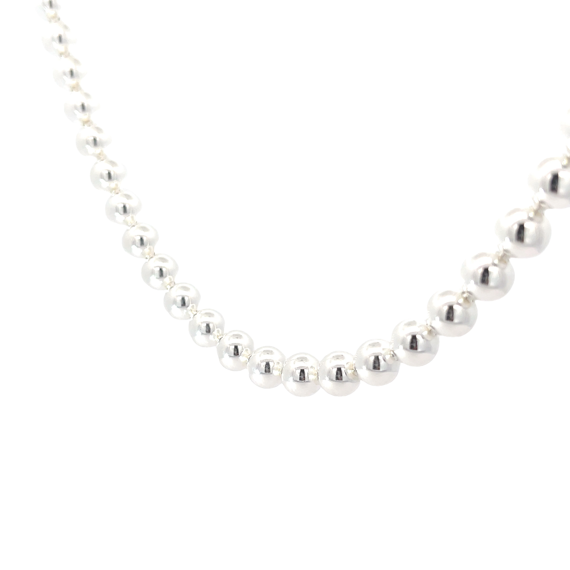 Coole, dicke Kugelkette XL aus Silber Perlen 6mm, 8mm, 10mm
