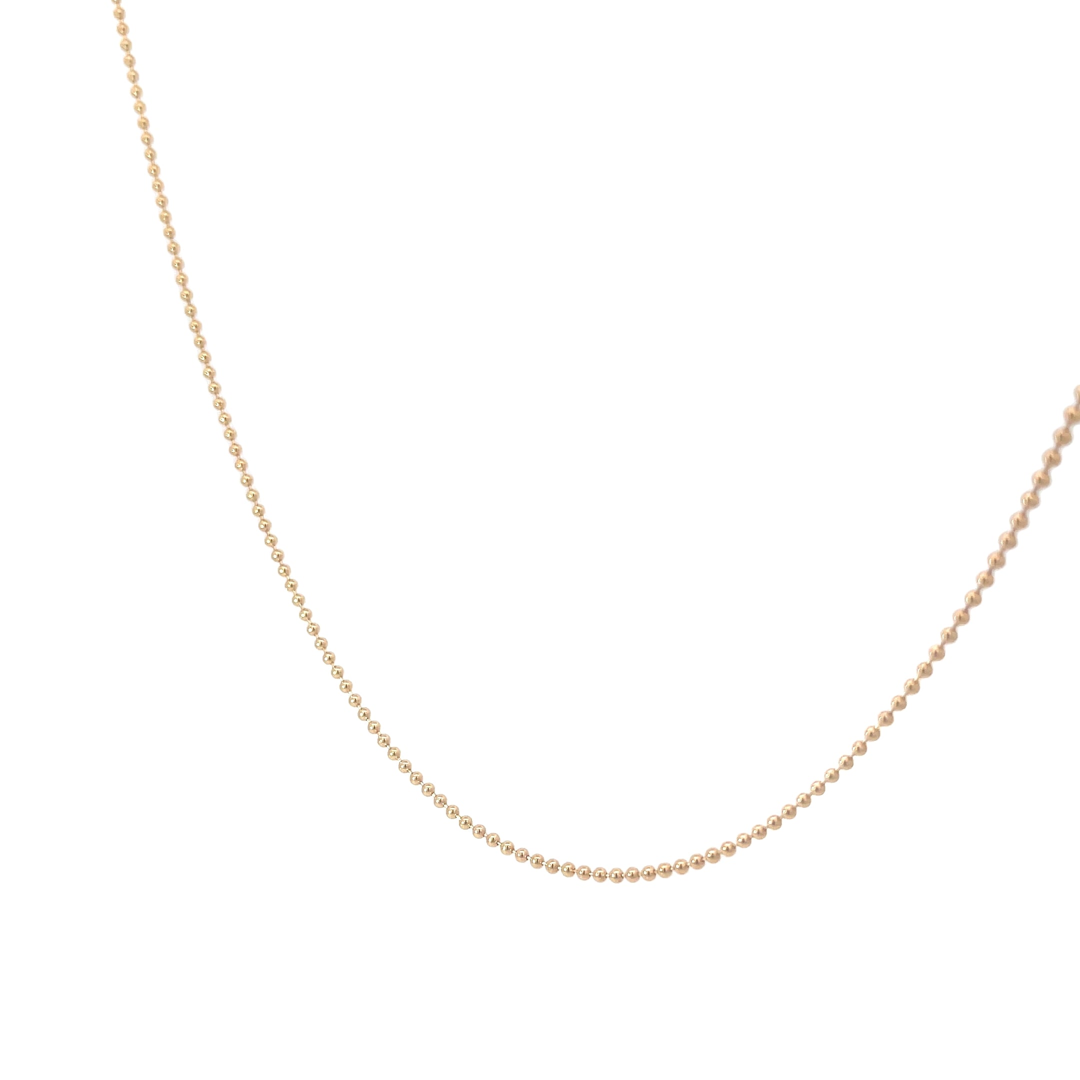 Large Ball Chain Gold 60
