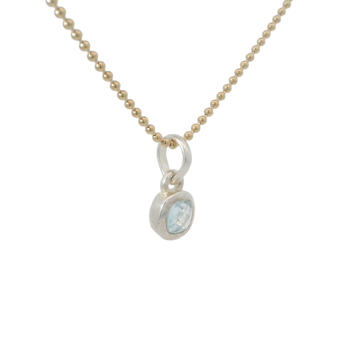 Anhänger Edelstein Blau Topas, Citrin, Amethyst