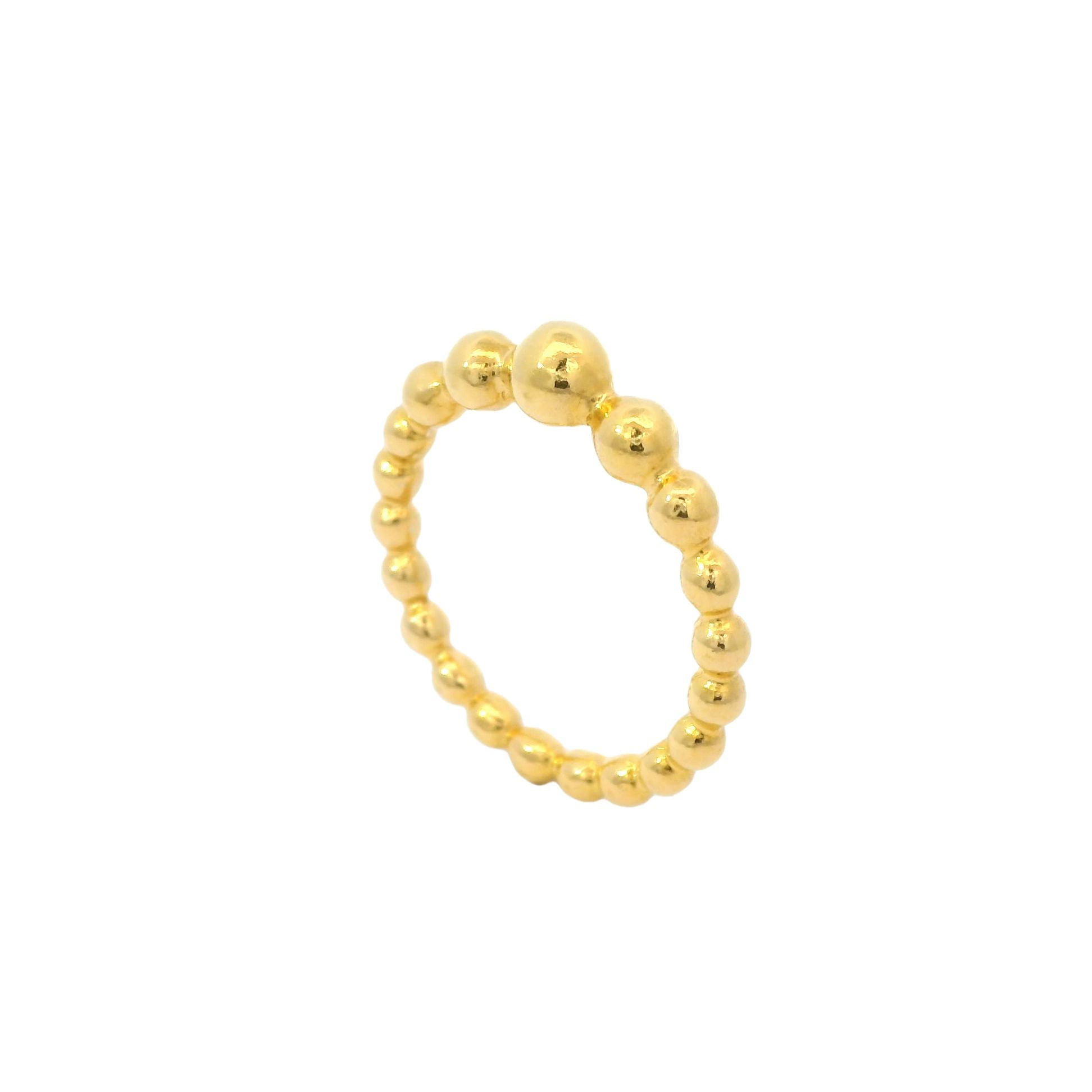 Large, thick ball ring