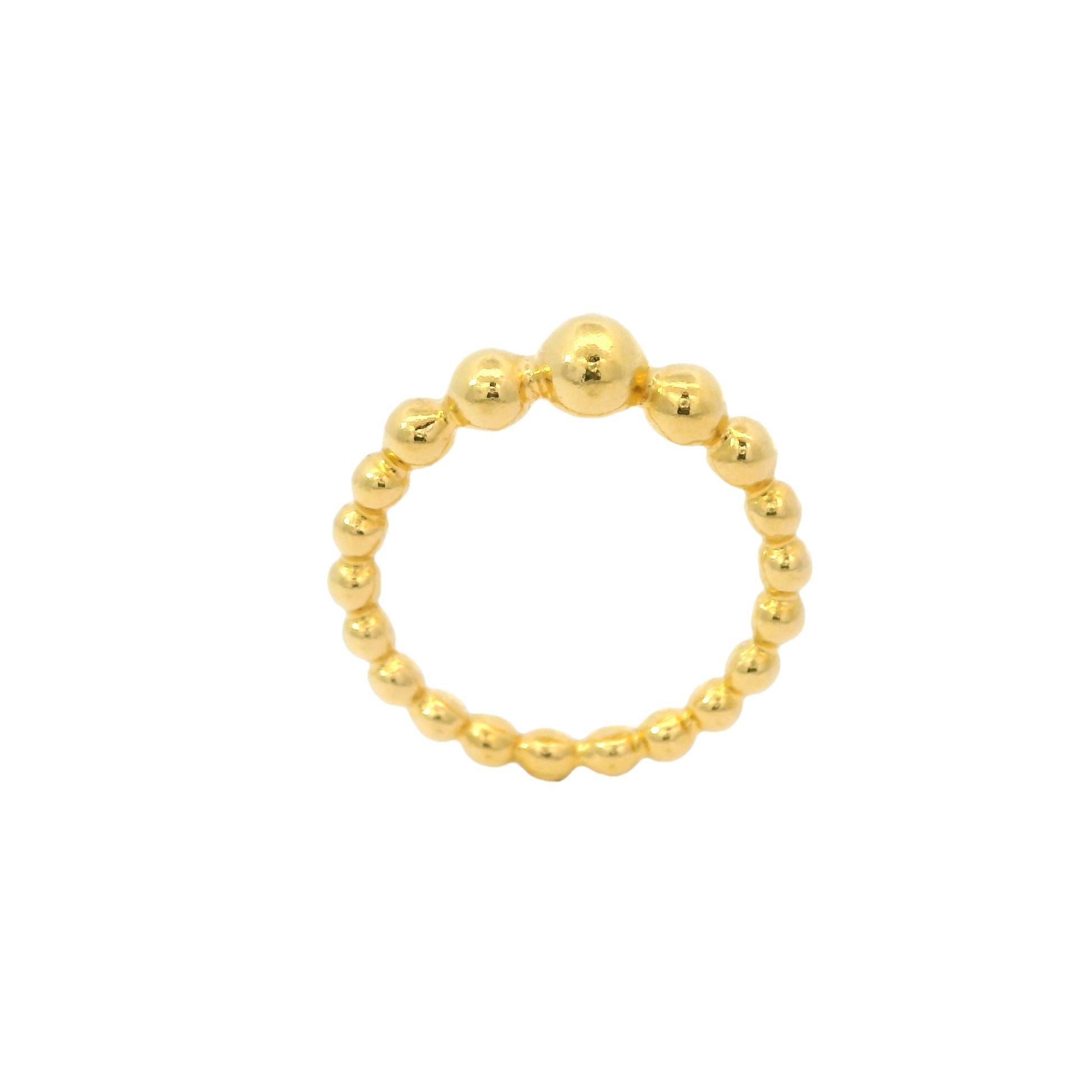 Large, thick ball ring