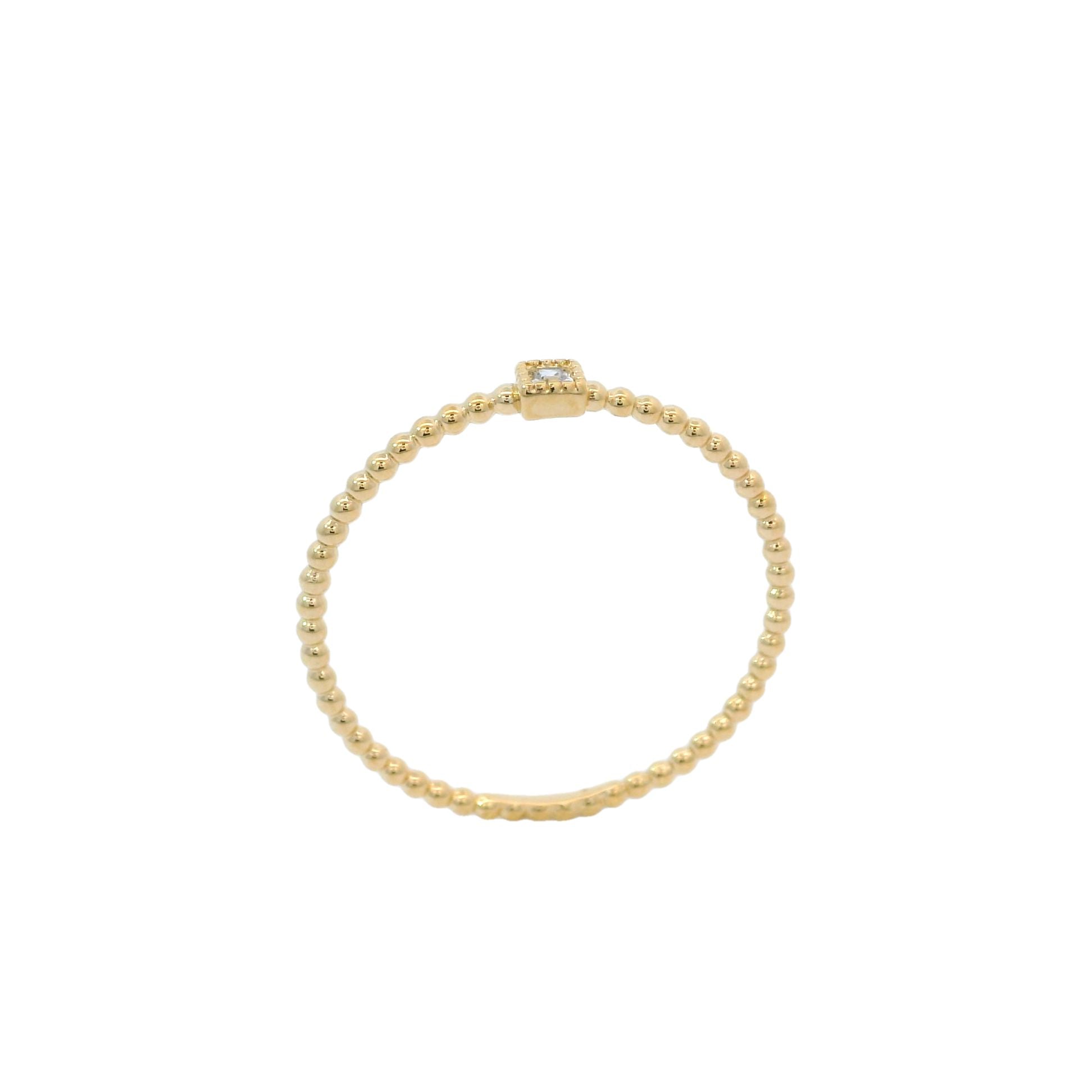 pearl ring with stones