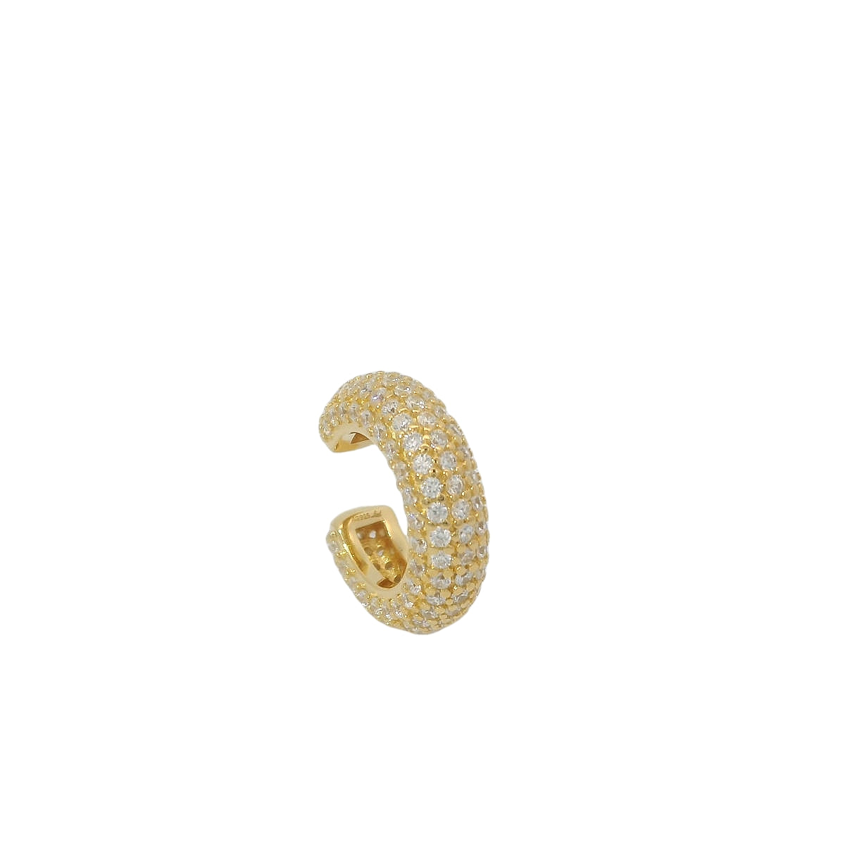 Dicker Cuff glänzend mit Steinchen
