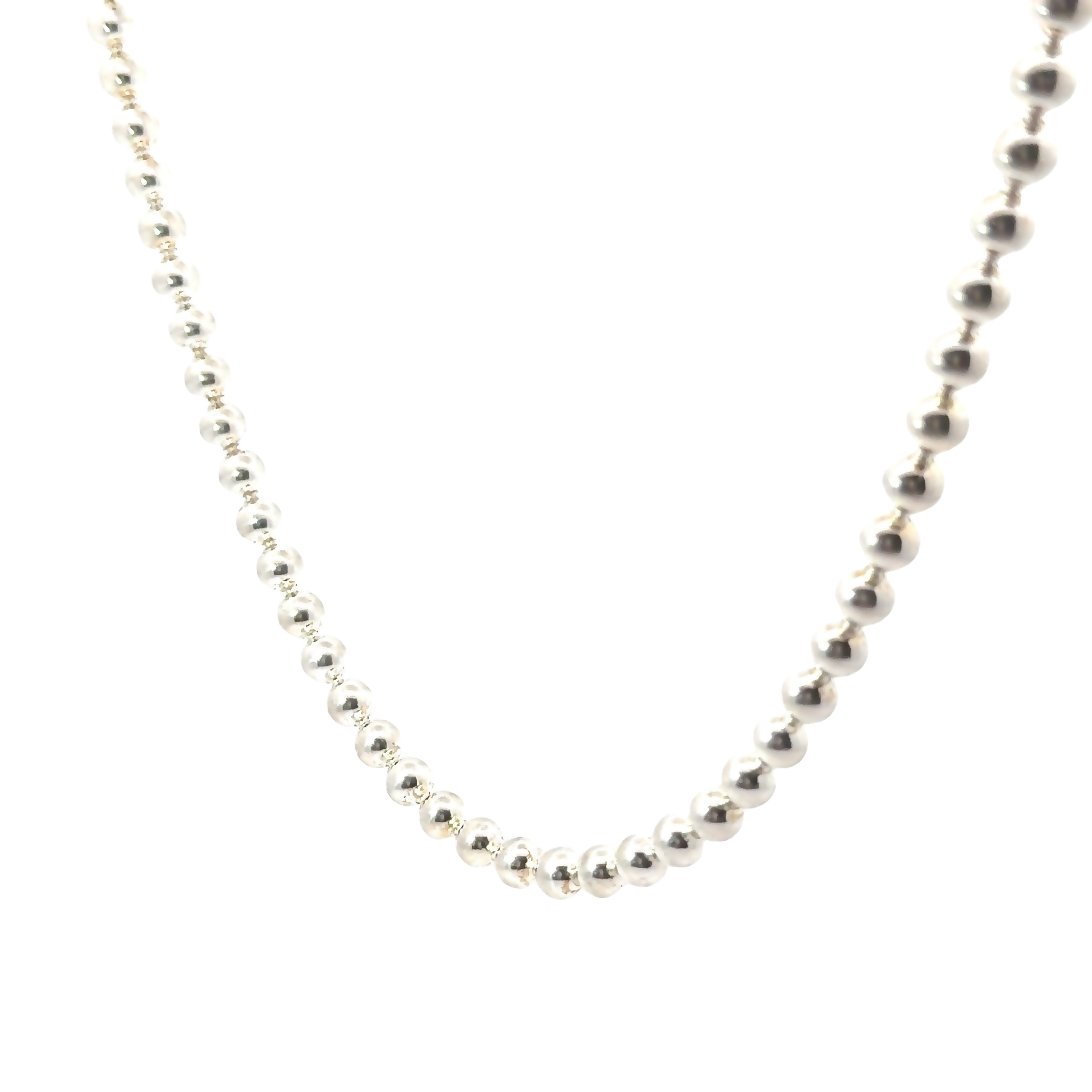 Coole, dicke Kugelkette XL aus Silber Perlen 6mm, 8mm, 10mm