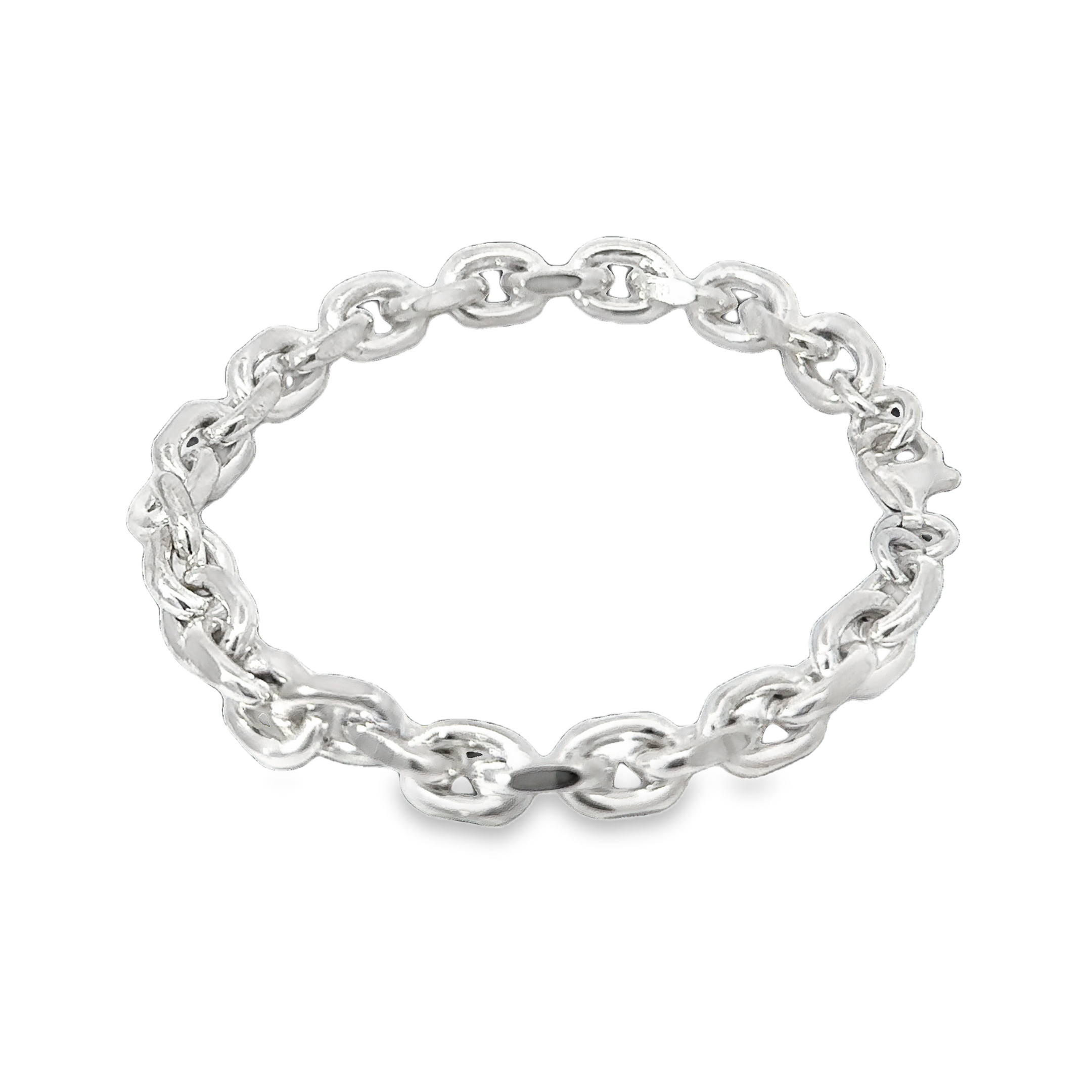 Large Link Bracelet Helsinki Silver