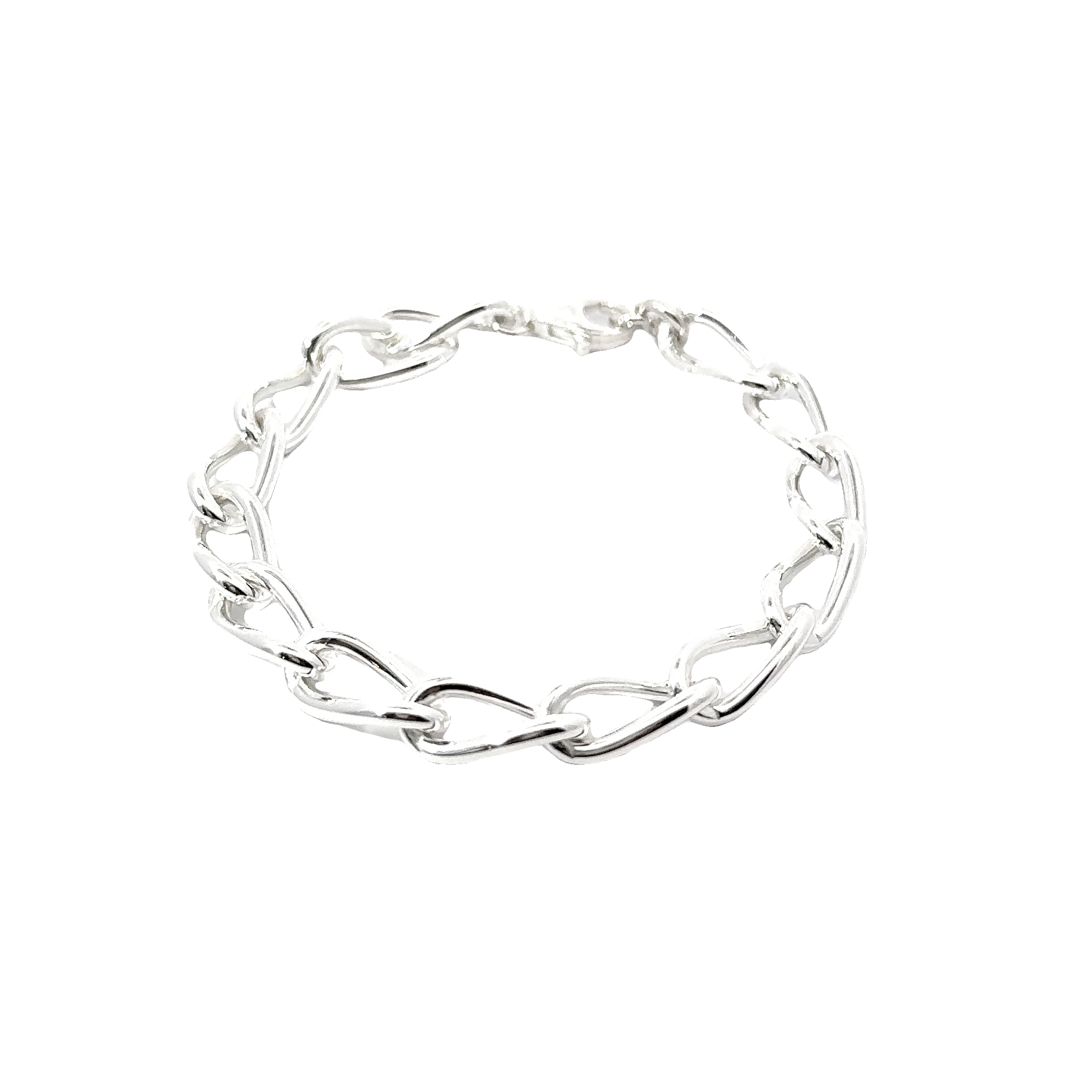 Large Link Bracelet Helsinki Silver