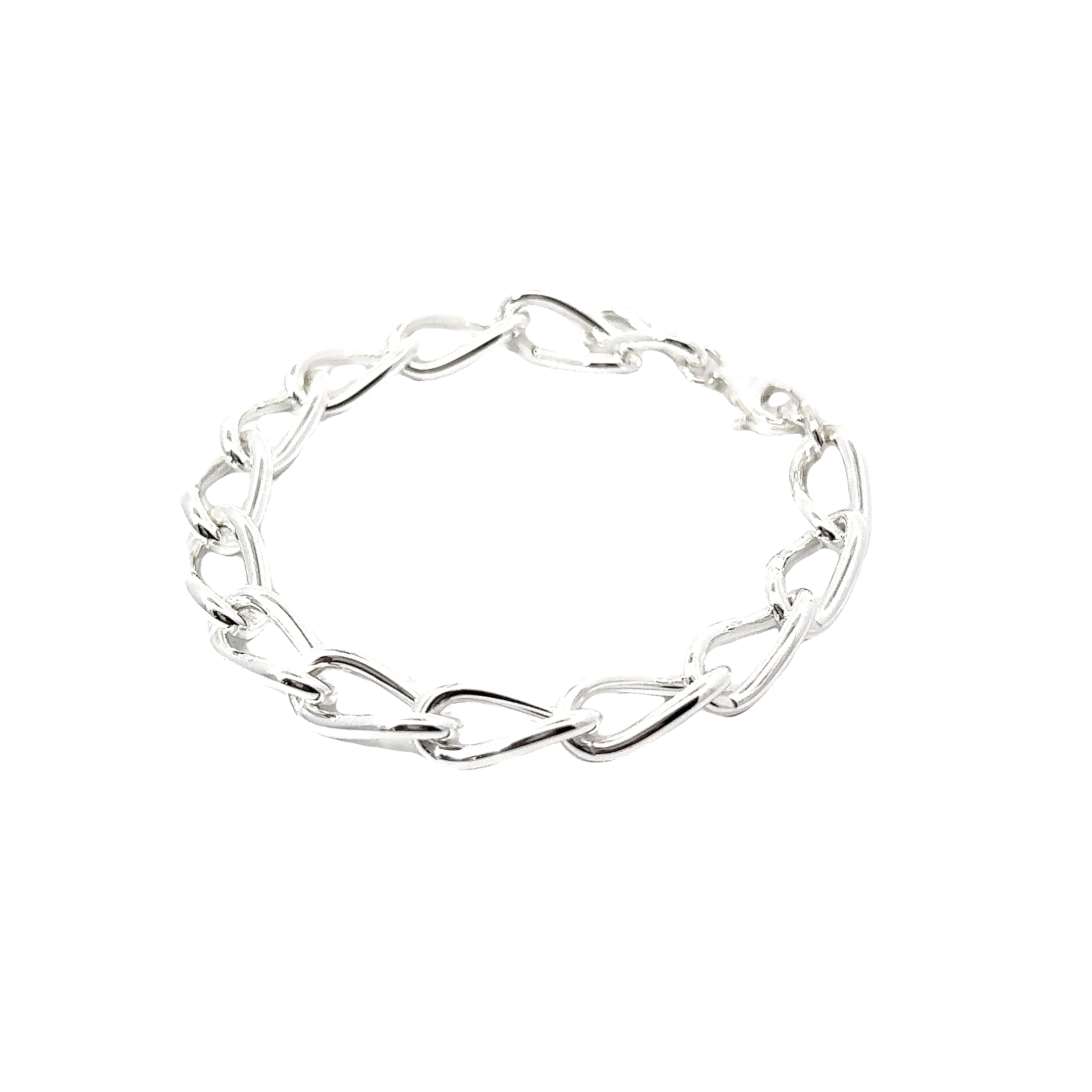 Large Link Bracelet Helsinki Silver