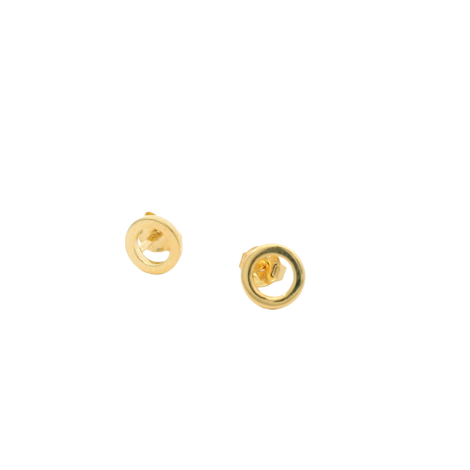 Circle Earring Open, Pair