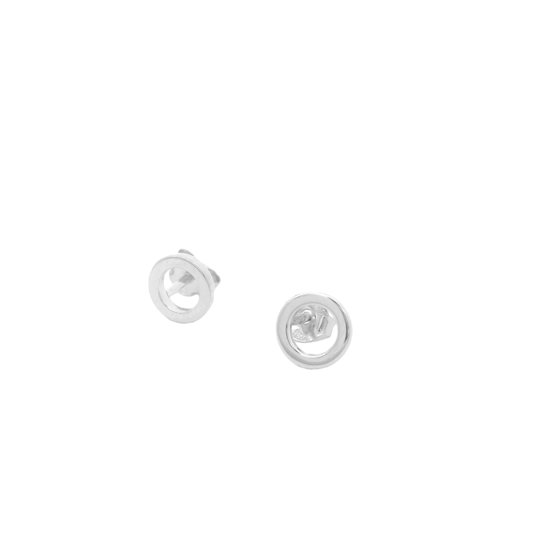 Circle Earring Open, Pair