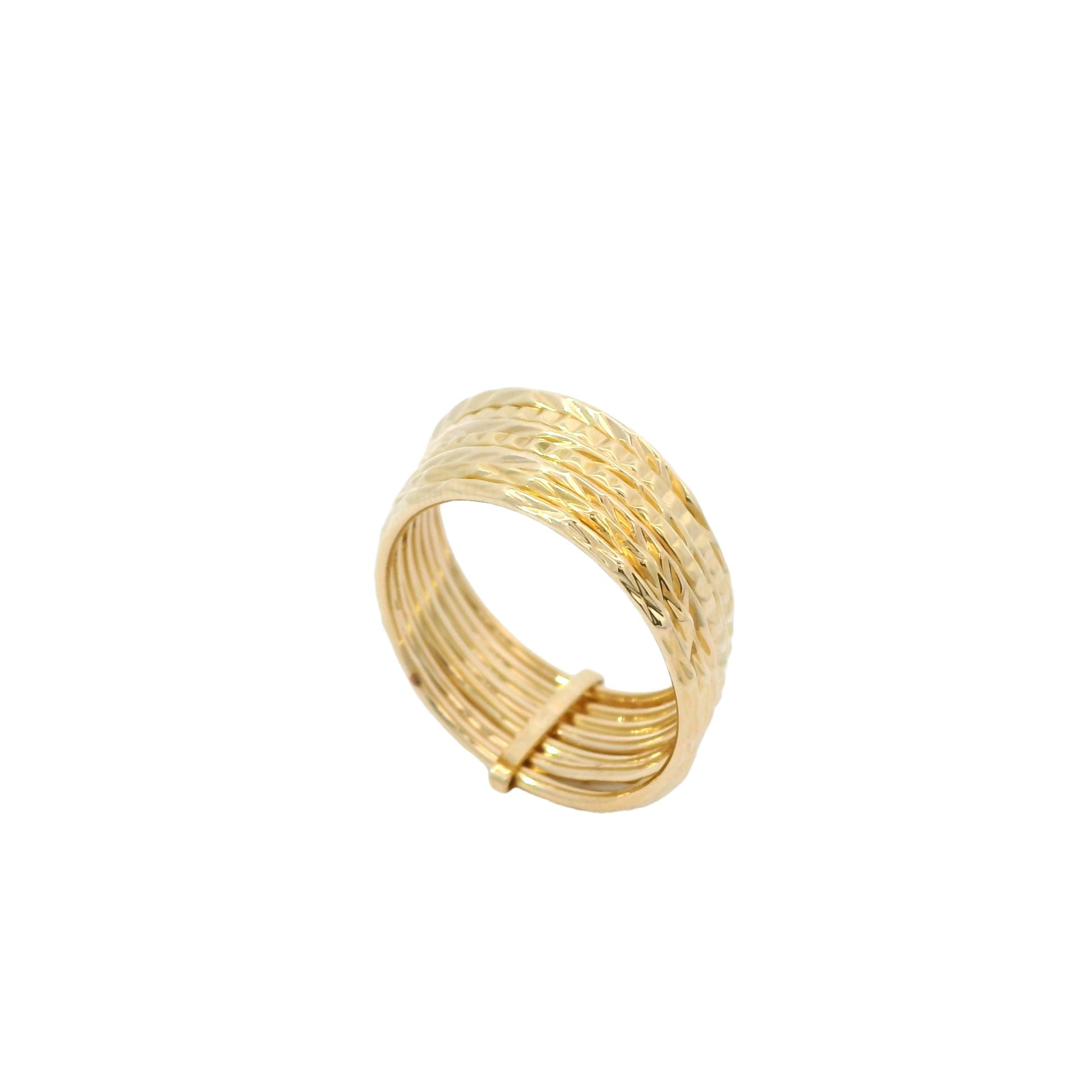 Ring Seven Silver / Gold (order one size larger)