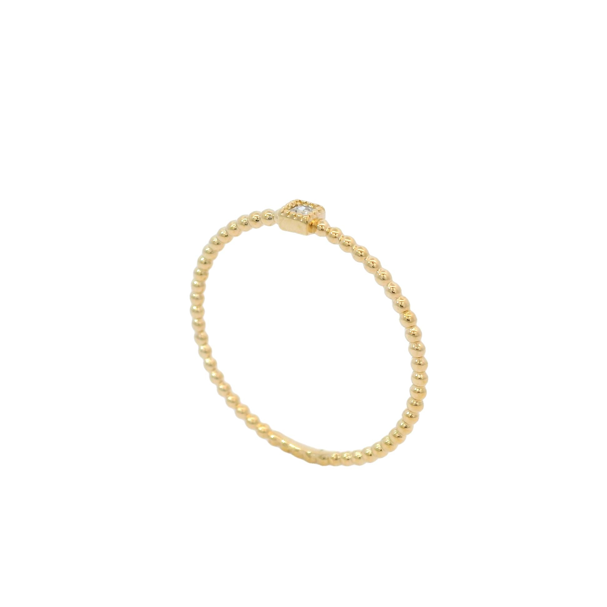 pearl ring with stones